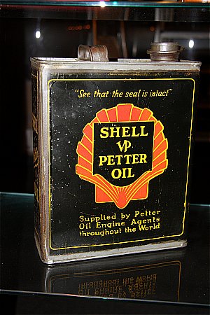 SHELL "VP" PETTER OIL - click to enlarge